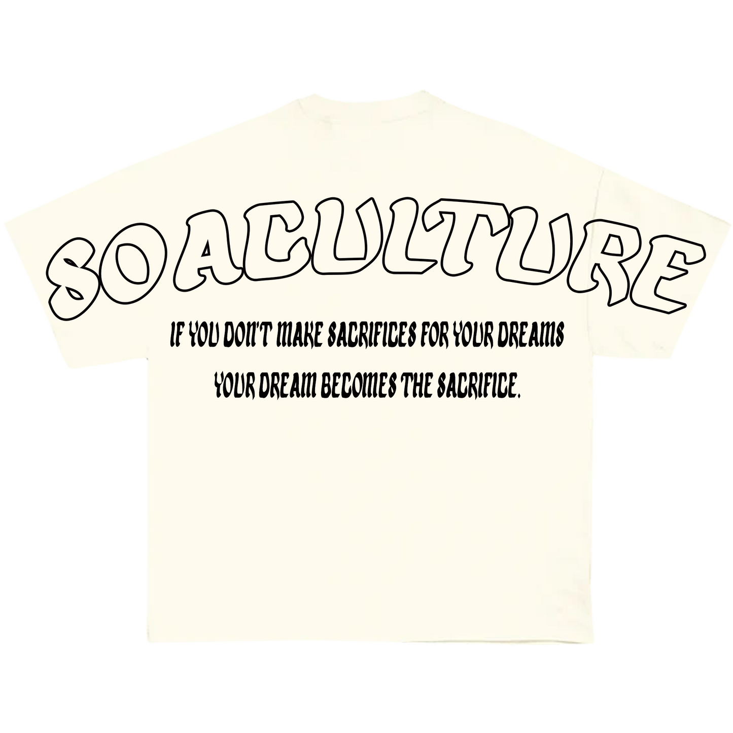 SOACULTURE White Staple T-shirt